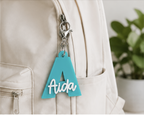 Initial Acrylic Bag Tag