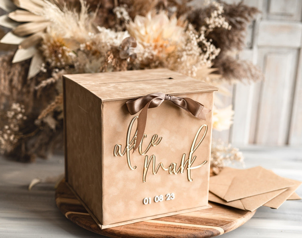 Beautifully packaged personalized gift box